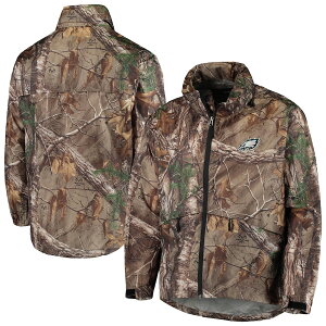Y WPbg "Philadelphia Eagles" Sportsman Waterproof Packable Full-Zip Jacket - Realtree Camo