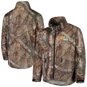 Y WPbg "Green Bay Packers" Sportsman Waterproof Packable Full-Zip Jacket - Realtree Camo