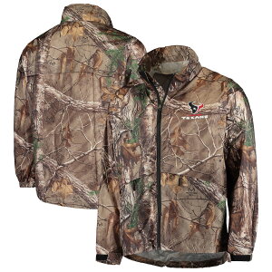 Y WPbg "Houston Texans" Sportsman Waterproof Packable Full-Zip Jacket - Realtree Camo