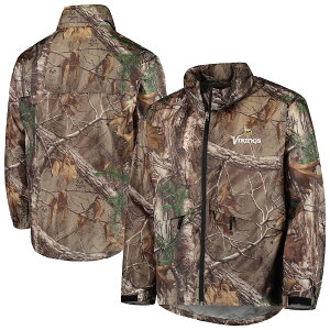Y WPbg "Minnesota Vikings" Sportsman Waterproof Packable Full-Zip Jacket - Realtree Camo