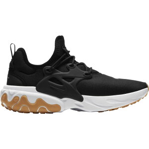 iCL Y GA vXg Nike React Presto jOV[Y Black/Black/White/Gum Light Brown