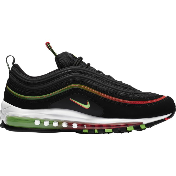 frontera barato Maestro 楽天市場】ナイキ メンズ エア マックス９７ Nike Air Max '97 スニーカー Black/Green Strike/Flash  Crimson/White : ｔｒｏｉｓ ＨＯＭＭＥ