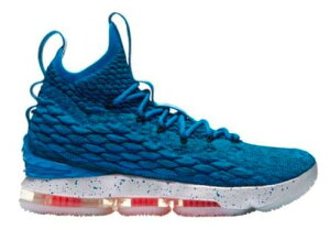 �i�C�L �����Y ���u����15 Nike LeBron 15 XV Hardwood Classics �o�b�V�� Photo Blue/Total Orange