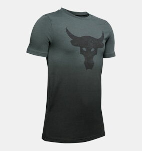 [ A_[A[}[ LbY TVc  Under Armour Project Rock Bull T-Shirt - Pitch Gray O[ uh X|[c