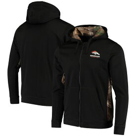 メンズ ジャケット "Denver Broncos" Decoy Tech Fleece Full-Zip Jacket - Black/Realtree Camo
