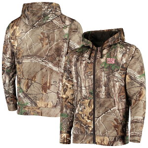 �����Y �p�[�J�[ New York Giants Trophy Tech Fleece Full-Zip Hoodie - Realtree Camo