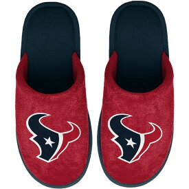 メンズ スリッパ "Houston Texans" Big Team Logo Scuff Slippers