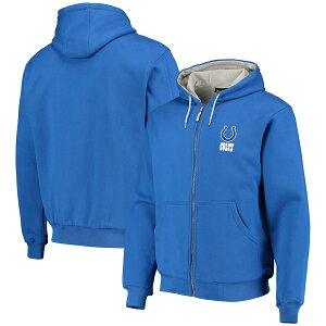Y p[J[ "Indianapolis Colts" Craftsman Thermal Lined Full-Zip Hoodie - Royal