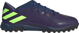 アディダス メンズ サッカーシューズ adidas Men's Nemeziz Messi 19.3 Turf Soccer Cleats スパイク PURPLE/GREEN