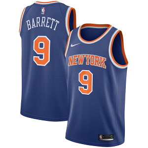 iCL Y W[W R.J. Barrett "New York Knicks" Nike 2019 NBA Draft First Round Pick Swingman Jersey Royal - Icon Edition
