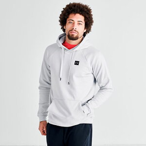 A_[A[}[ Y Under Armour Rivar Fleece Pullover Hoodie p[J[ t[fB[ Halo Grey/Black