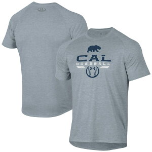 �A���_�[�A�[�}�[ �����Y T�V���c Cal Bears Under Armour Baseball Icon Raglan Performance T-Shirt - Gray