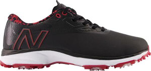 �j���[�o�����X �����Y �S���t�V���[�Y New Balance Men's Fresh Foam X Defender Golf Shoes - Black/Red