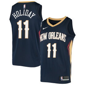 ナイキ メンズ ジャージ Jrue Holiday "New Orleans Pelicans" Nike Swingman Jersey - Navy