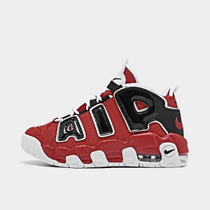 ナイキ キッズ/ジュニア エアモア アップテンポ Nike Air More Uptempo PS スニーカー モアテン Varsity Red/White-Black