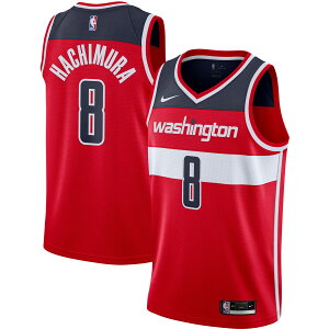 iCL Y W[W Rui Hachimura "Washington Wizards" Nike 2020/21 Swingman Jersey - Red - Icon Edition