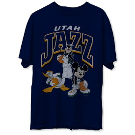 メンズ Tシャツ "Utah Jazz" Junk Food Disney Mickey Squad T-Shirt - Navy