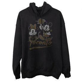 メンズ パーカー "Toronto Raptors" Junk Food Disney Mickey & Minnie 2020/21 City Edition Pullover Hoodie - Black