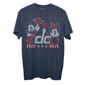 メンズ Tシャツ "Washington Wizards" Junk Food Disney Mickey & Minnie 2020/21 City Edition T-Shirt - Navy