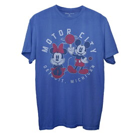 メンズ Tシャツ "Detroit Pistons" Junk Food Disney Mickey & Minnie 2020/21 City Edition T-Shirt - Royal
