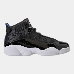 �W���[�_�� 6�����O�X �L�b�Y/�W���j�A Air Jordan 6 Rings Preschool PS �o�b�V�� Black/Hyper Royal/White