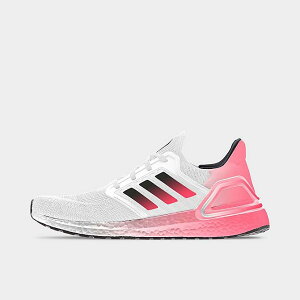 AfB_X Y Egu[Xg 20 adidas Ultra Boost 20 jOV[Y Cloud White/Core Black/Signal Pink