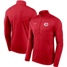 ナイキ メンズ ジャケット "Cincinnati Reds" Nike Team Logo Element Performance Half-Zip Pullover Jacket - Red