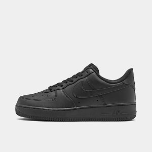 iCL Y Xj[J[ NIKE AIR FORCE 1 LOW CASUAL SHOES GAtH[X Black/Black