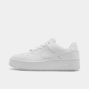 iCL fB[X Xj[J[ Nike Air Force 1 Force 1 Sage XX Low GAtH[X White/White/White