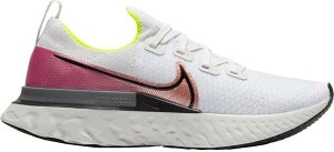 iCL Y CtBjeB Nike React Infinity Run Flyknit jOV[Y Platinum Tint/Black/Pink Blast