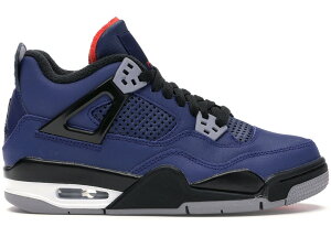 W[_ g4 LbY/fB[X Air Jordan Retro 4 GS Xj[J[ Loyal Blue/Black/White