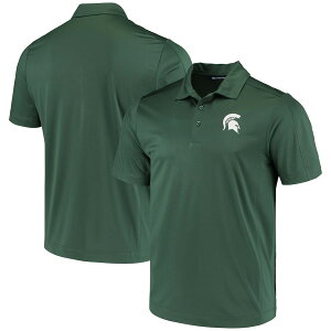 Y |Vc "Michigan State Spartans" Cutter - Buck Prospect Performance Polo - Green