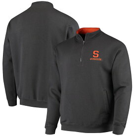 メンズ ジャケット "Syracuse Orange" Colosseum Tortugas Logo Quarter-Zip Jacket - Charcoal