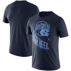 �W���[�_�� �����Y T�V���c North Carolina Tar Heels Jordan Brand Retro Basketball T-Shirt - Navy