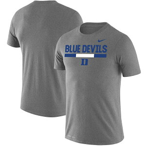 �i�C�L �����Y T�V���c Duke Blue Devils Nike Team DNA Legend Performance T-Shirt - Heathered Gray