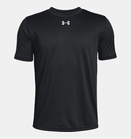 アンダーアーマー キッズ Tシャツ Under Armour UA Locker T-Shirt 半袖 Black / White