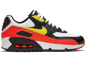 iCL LbY/fB[X GA}bNX90 Nike Air Max 90 GS Xj[J[ White/Chrome Yellow/Black