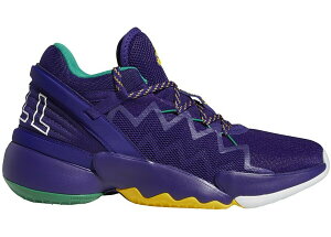 �A�f�B�_�X �����Y �h�m�o���~�b�`�F�� adidas D.O.N. ISSUE #2 �o�b�V�� Team College Purple/Team Collage Gold/Bold Green