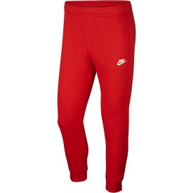 ナイキ メンズ ジョガーパンツ Nike Club Joggers スウェットパンツ University Red/White