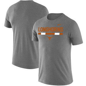 �i�C�L �����Y T�V���c Texas Longhorns Nike Team DNA Legend Performance T-Shirt - Heathered Gray