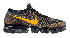 [ iCL Y FCp[}bNX jOV[Y Nike Air VaporMax Flyknit - Black/Mineral Gold/Dark Grey tCjbg