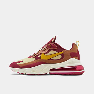 iCL Y GA}bNX270 NIKE AIR MAX 270 REACT CASUAL SHOES Xj[J[ Noble Red/Dark Sulfur/Team Gold