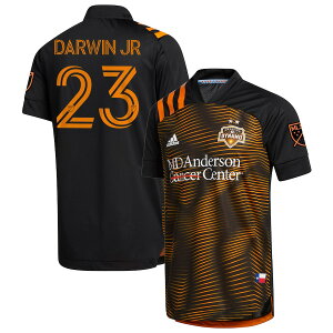 AfB_X Y W[W Darwin Quintero "Houston Dynamo" adidas 2020 HTX 15 Authentic Jersey - Black
