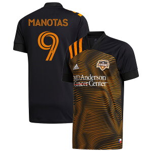 AfB_X Y W[W Mauro Manotas "Houston Dynamo" adidas 2020 HTX 15 Replica Jersey - Black