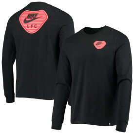 ナイキ メンズ Tシャツ 長袖 ロンT "Liverpool" Nike Travel Long Sleeve T-Shirt - Black