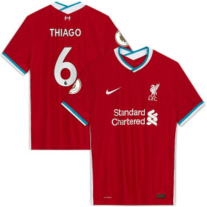 iCL Y W[W Thiago Alc??ntara "Liverpool" Nike 2020/21 Home Authentic Player Jersey - Red