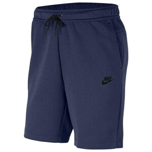 �i�C�L �����Y �n�[�t�p���c Nike Tech Fleece Shorts - Midnight Navy/Black