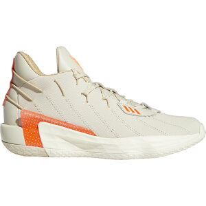 �A�f�B�_�X �����Y �o�b�V�� adidas Dame 7 - Clear Brown/Solar Red/Cream White