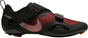 iCL Y TCNOV[Y Nike Men's SuperRep Cycling Shoes - Black/Silver/Crimson