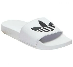 AfB_X Y T_ adidas Originals Adilette - White/Core Black/White